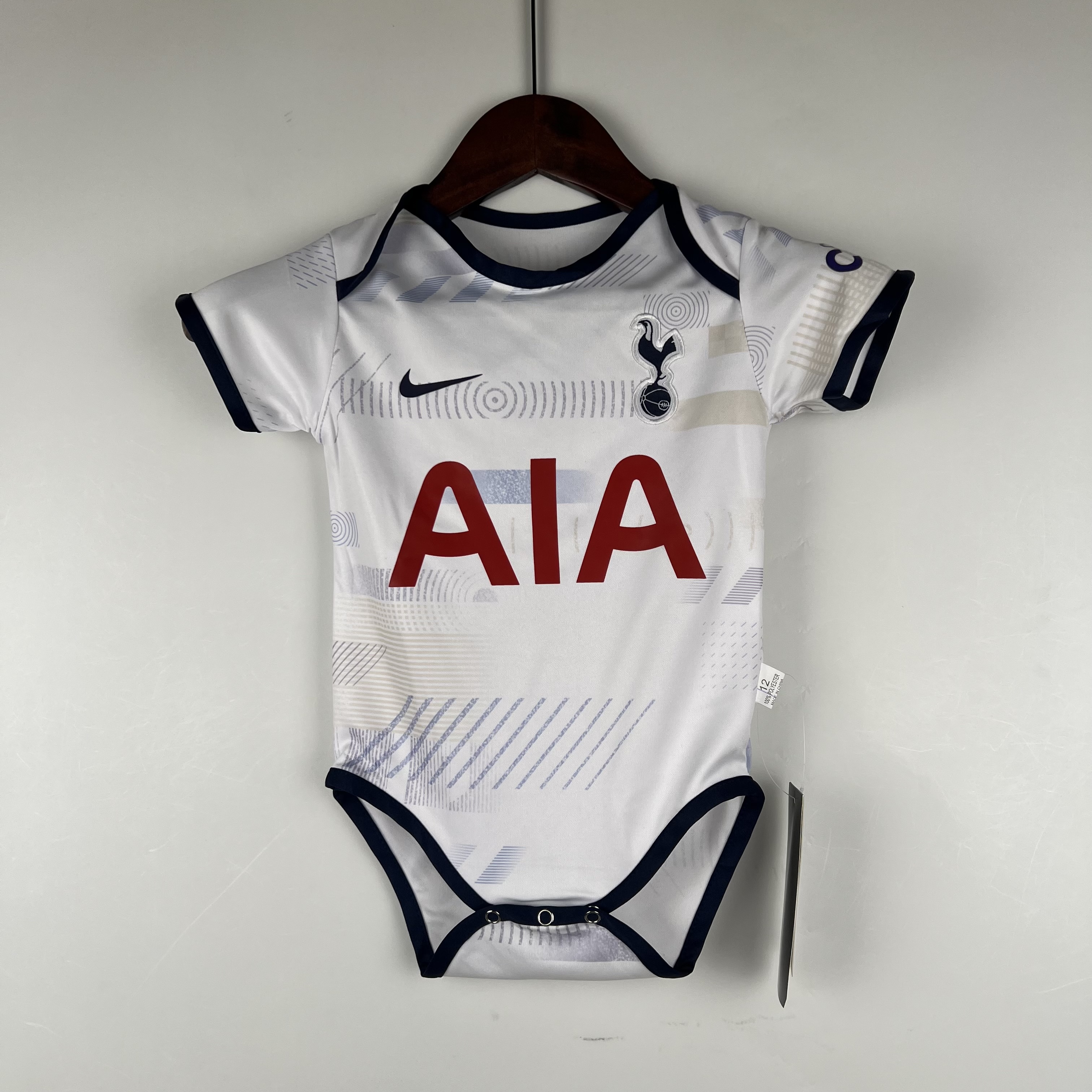 Tottenham Hotspur 23-24 Home Stadium Baby Crawling Suit